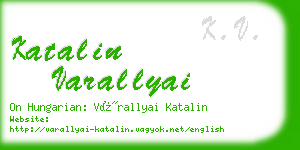 katalin varallyai business card